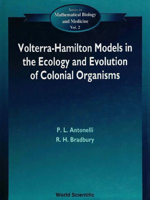 cover image of Volterra-hamilton Models In the Ecology and Evolution of Colonial Organisms